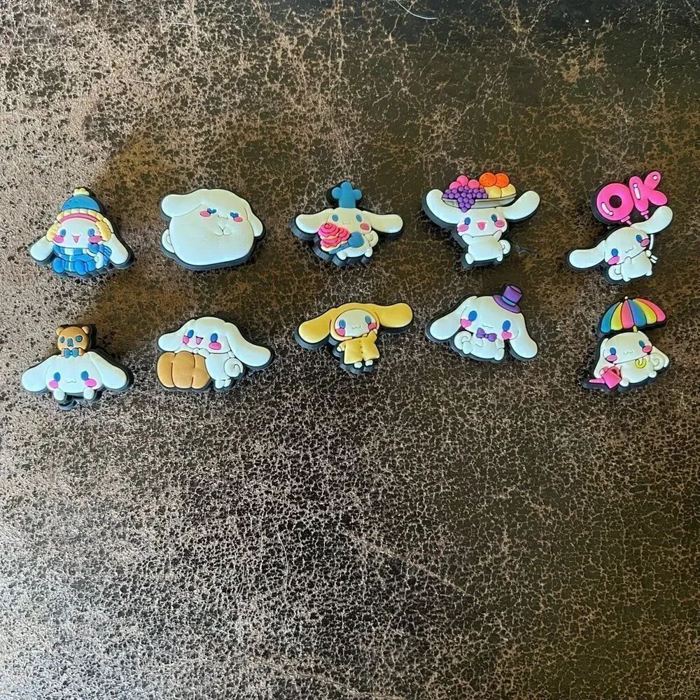 Cinnamoroll Croc Shoe Charms 10 Pack